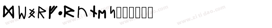 Dwarf Runes字体转换